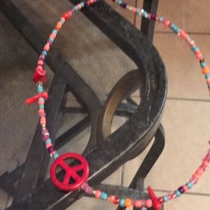 Stone beaded neckless